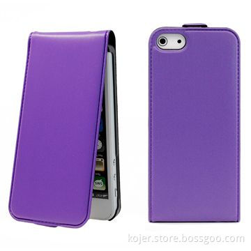 Leather Flip Mobile Phone Cases, Magnetic Flap on Top, OEM Orders are Welcome